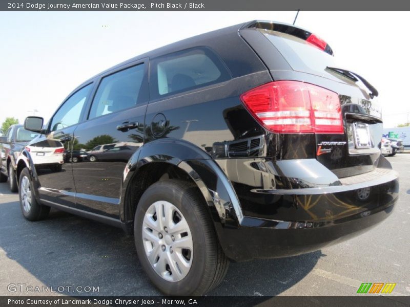 Pitch Black / Black 2014 Dodge Journey Amercian Value Package