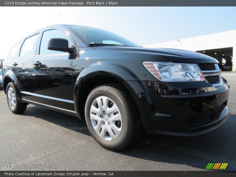 Front 3/4 View of 2014 Journey Amercian Value Package