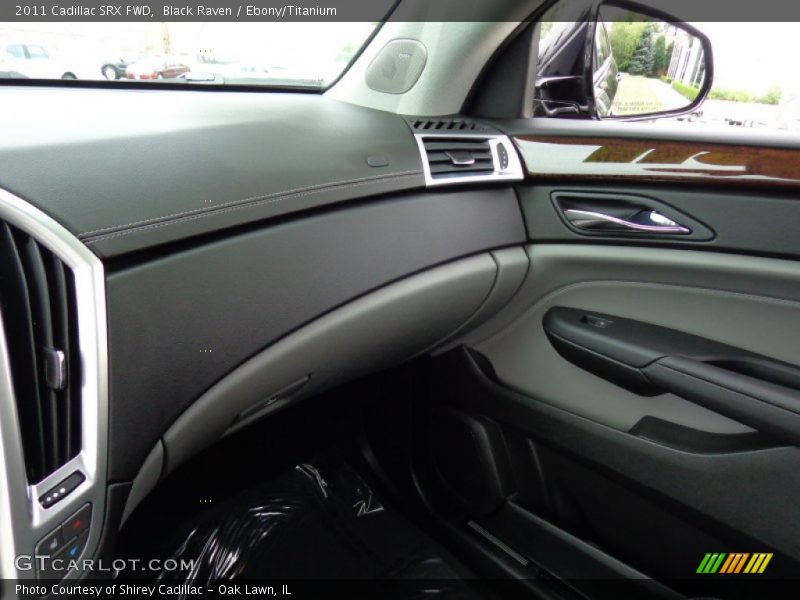 Black Raven / Ebony/Titanium 2011 Cadillac SRX FWD