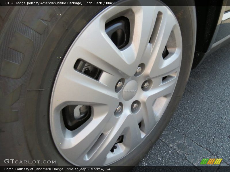 Pitch Black / Black 2014 Dodge Journey Amercian Value Package