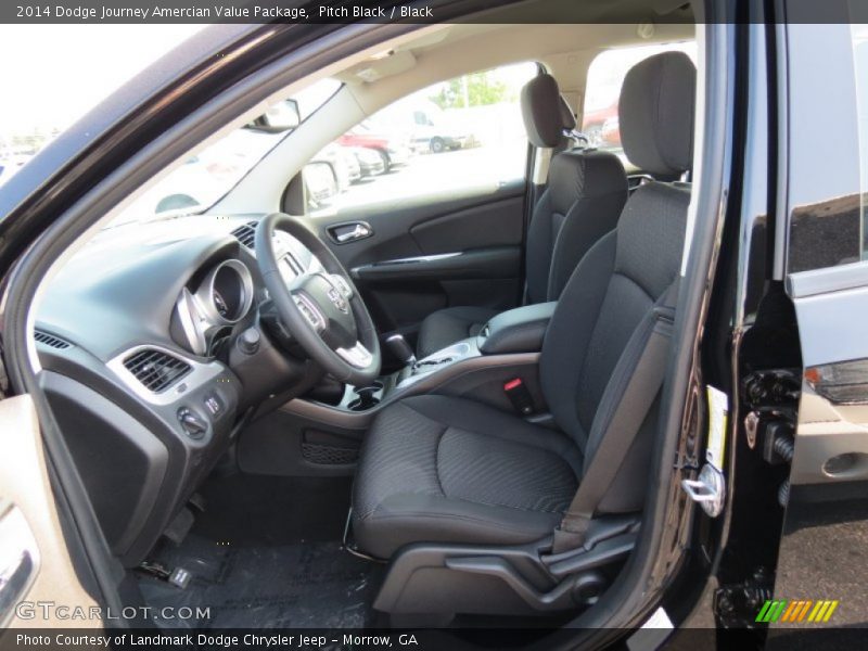 Pitch Black / Black 2014 Dodge Journey Amercian Value Package