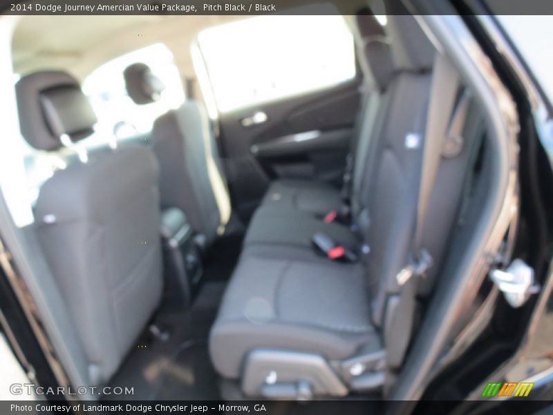 Pitch Black / Black 2014 Dodge Journey Amercian Value Package