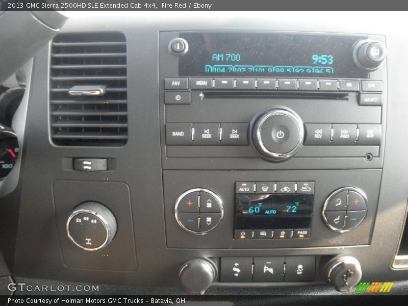 Fire Red / Ebony 2013 GMC Sierra 2500HD SLE Extended Cab 4x4