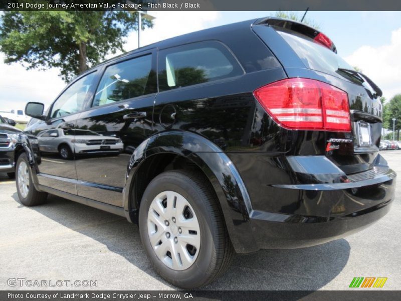 Pitch Black / Black 2014 Dodge Journey Amercian Value Package