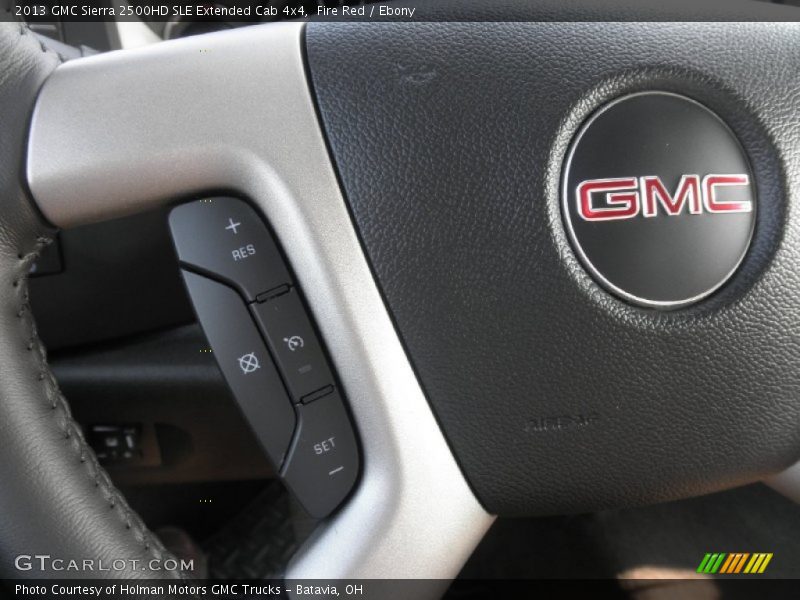 Fire Red / Ebony 2013 GMC Sierra 2500HD SLE Extended Cab 4x4