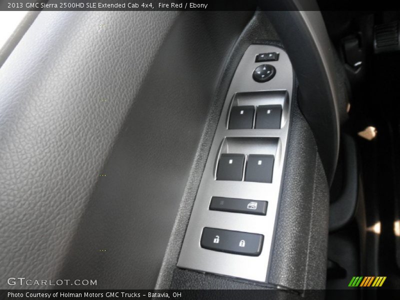 Fire Red / Ebony 2013 GMC Sierra 2500HD SLE Extended Cab 4x4