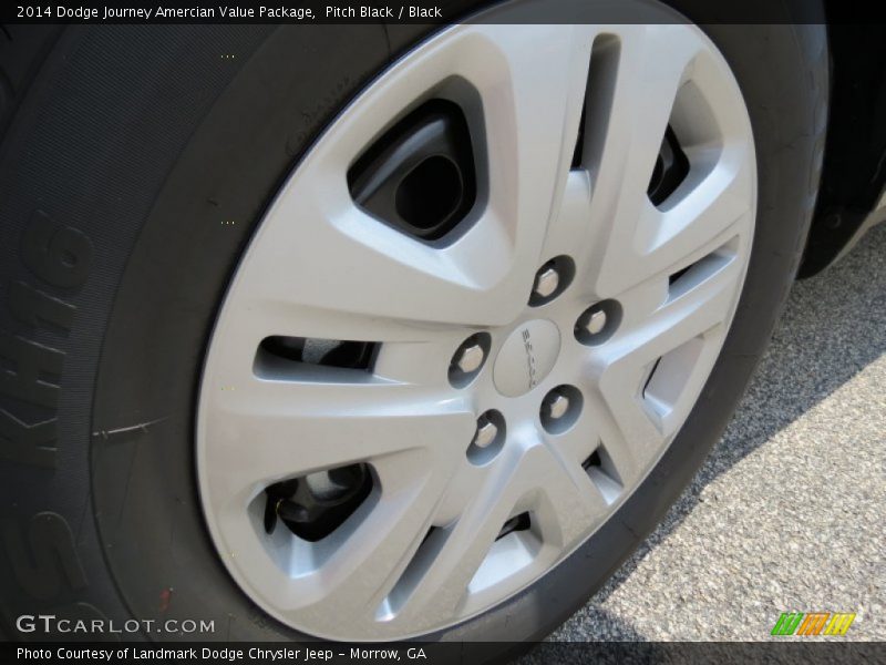 Pitch Black / Black 2014 Dodge Journey Amercian Value Package