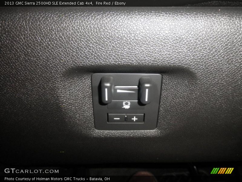 Fire Red / Ebony 2013 GMC Sierra 2500HD SLE Extended Cab 4x4