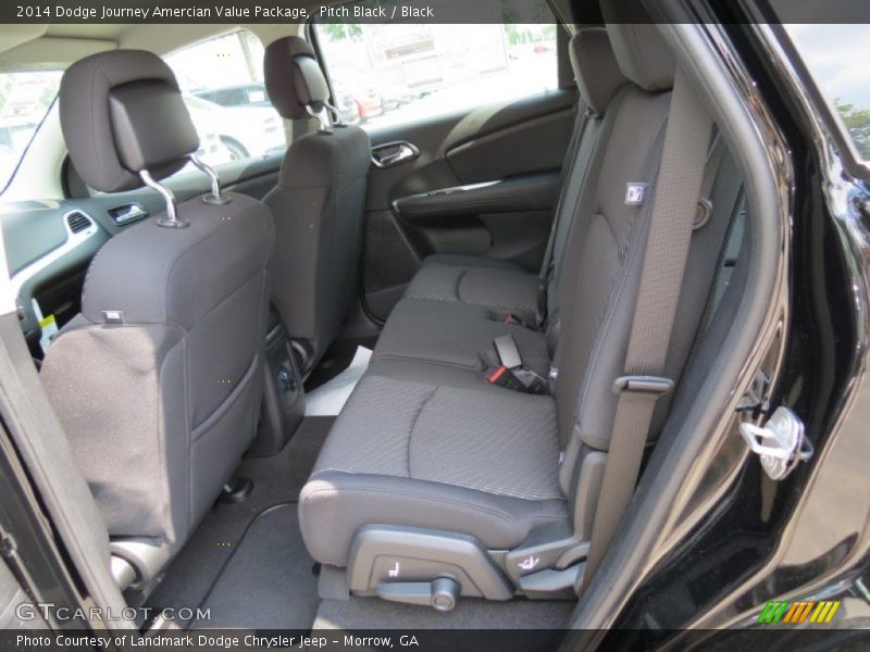 Pitch Black / Black 2014 Dodge Journey Amercian Value Package
