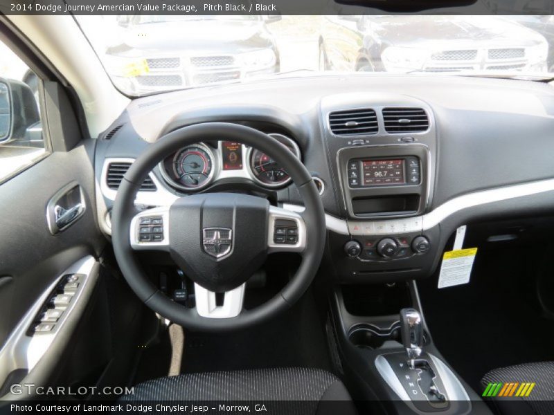 Pitch Black / Black 2014 Dodge Journey Amercian Value Package