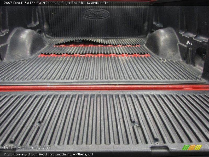 Bright Red / Black/Medium Flint 2007 Ford F150 FX4 SuperCab 4x4