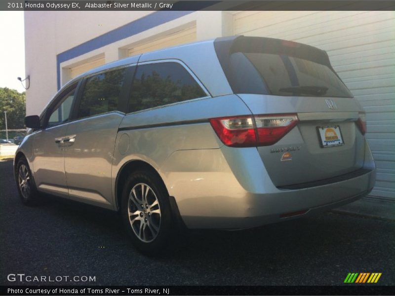 Alabaster Silver Metallic / Gray 2011 Honda Odyssey EX