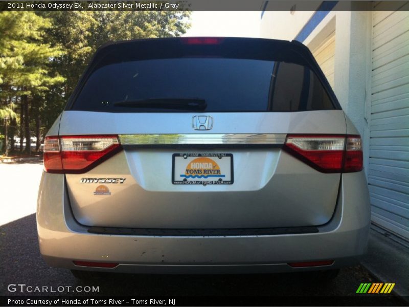 Alabaster Silver Metallic / Gray 2011 Honda Odyssey EX