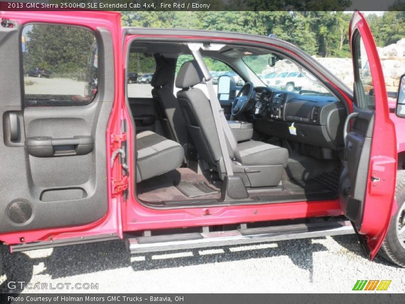 Fire Red / Ebony 2013 GMC Sierra 2500HD SLE Extended Cab 4x4