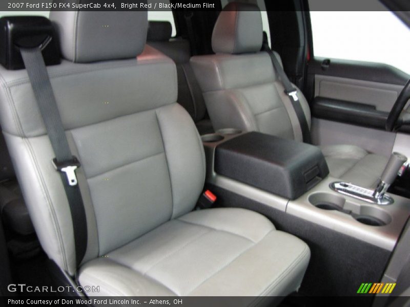Bright Red / Black/Medium Flint 2007 Ford F150 FX4 SuperCab 4x4