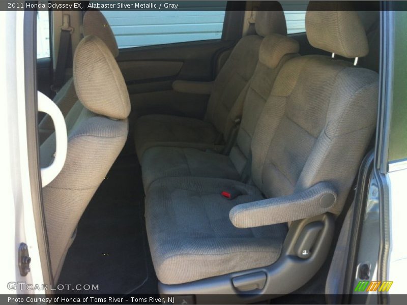 Alabaster Silver Metallic / Gray 2011 Honda Odyssey EX