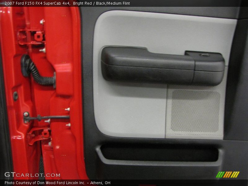 Bright Red / Black/Medium Flint 2007 Ford F150 FX4 SuperCab 4x4