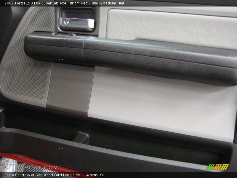 Bright Red / Black/Medium Flint 2007 Ford F150 FX4 SuperCab 4x4