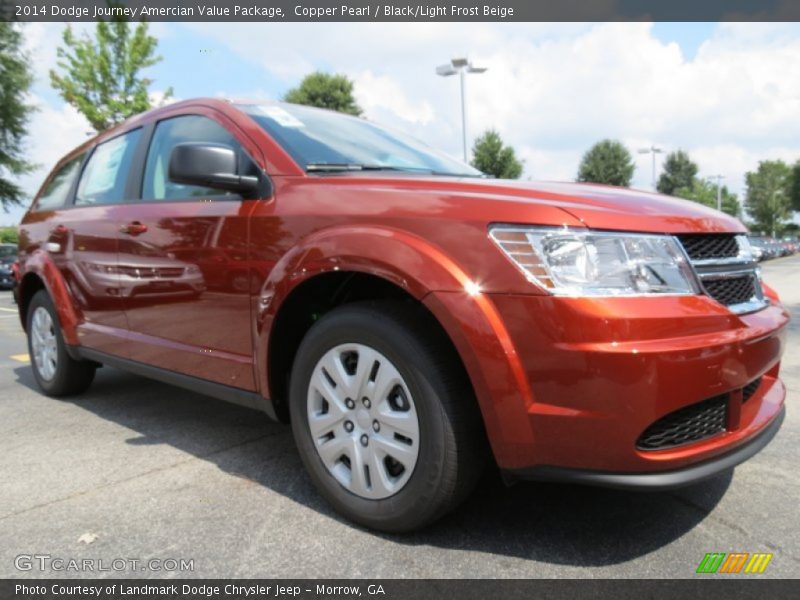 Front 3/4 View of 2014 Journey Amercian Value Package