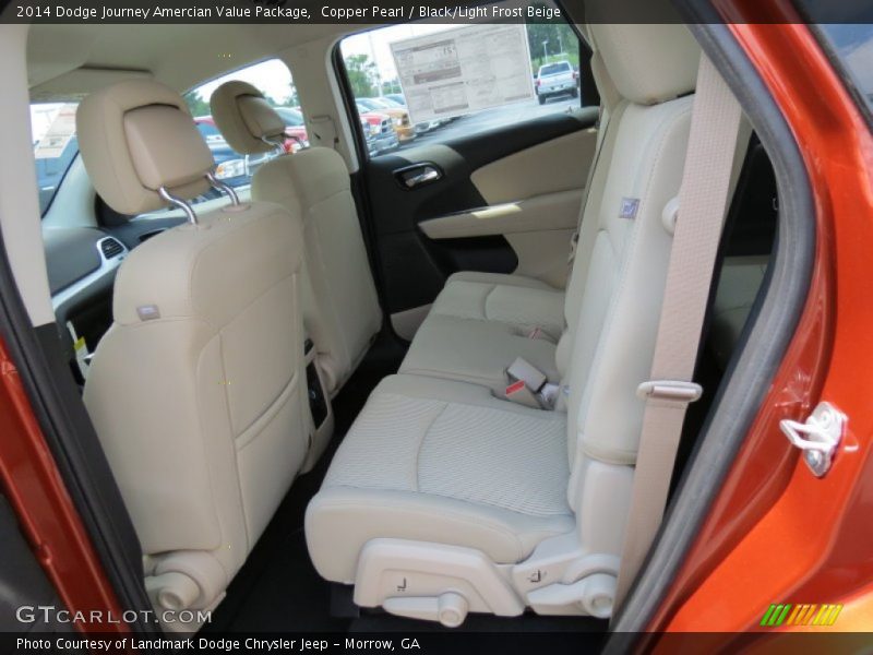 Copper Pearl / Black/Light Frost Beige 2014 Dodge Journey Amercian Value Package