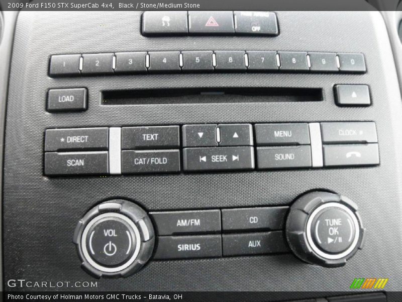 Controls of 2009 F150 STX SuperCab 4x4