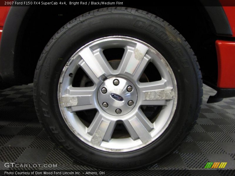 Bright Red / Black/Medium Flint 2007 Ford F150 FX4 SuperCab 4x4