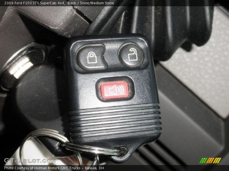 Keys of 2009 F150 STX SuperCab 4x4