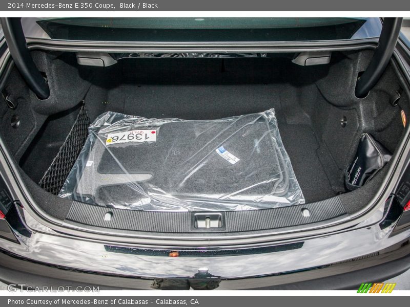 Black / Black 2014 Mercedes-Benz E 350 Coupe