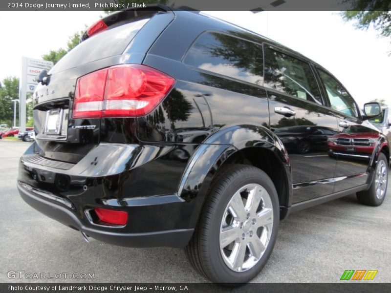 Pitch Black / Black 2014 Dodge Journey Limited