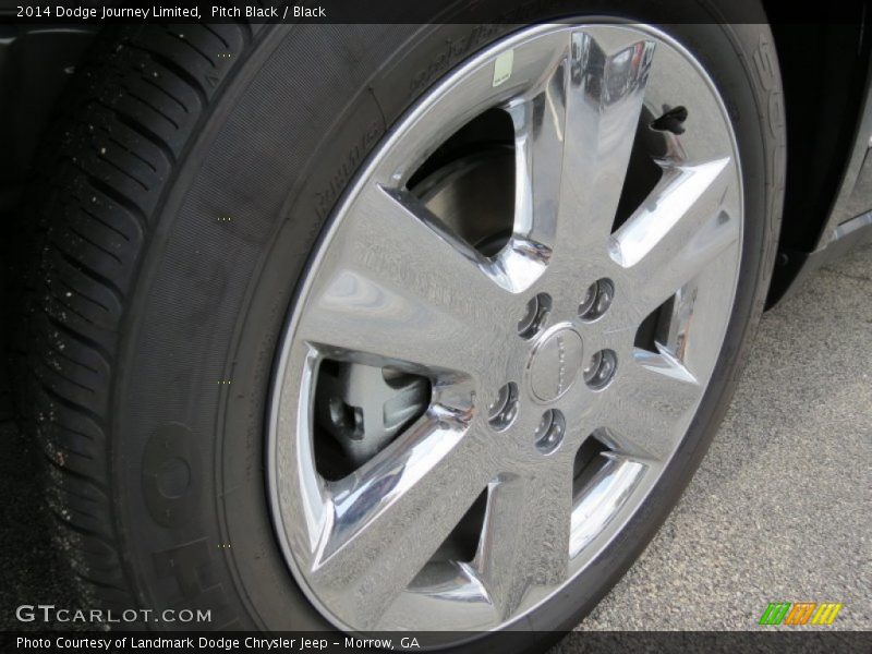 Pitch Black / Black 2014 Dodge Journey Limited