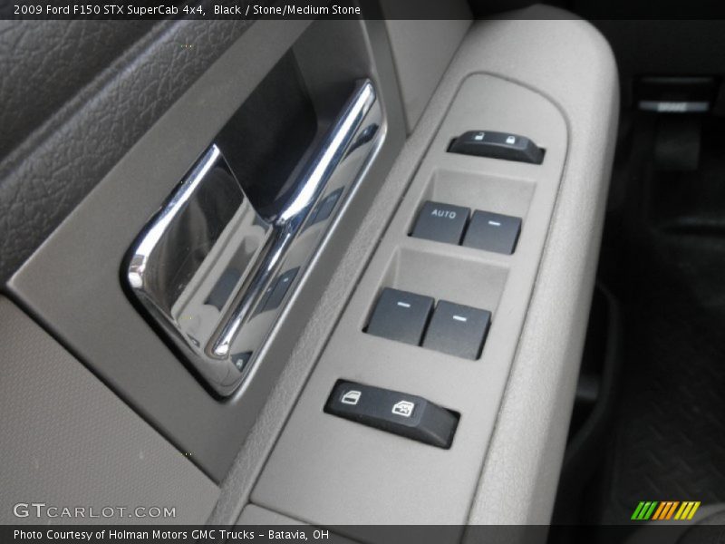 Black / Stone/Medium Stone 2009 Ford F150 STX SuperCab 4x4