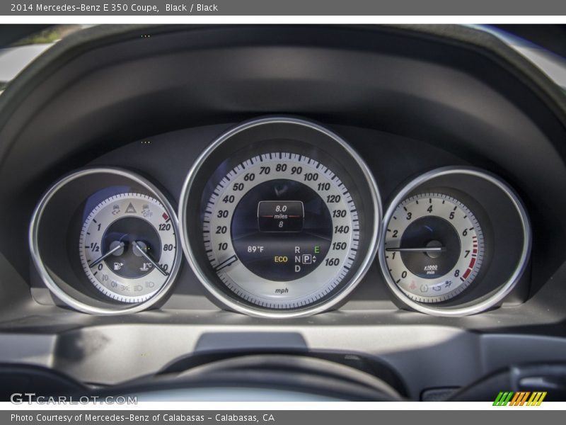 Black / Black 2014 Mercedes-Benz E 350 Coupe