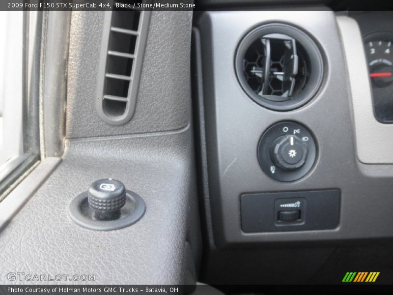 Black / Stone/Medium Stone 2009 Ford F150 STX SuperCab 4x4