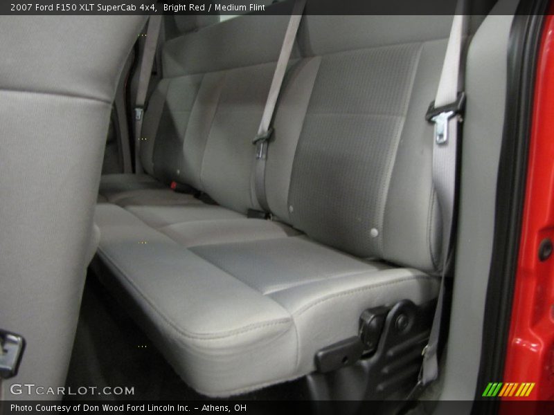 Bright Red / Medium Flint 2007 Ford F150 XLT SuperCab 4x4