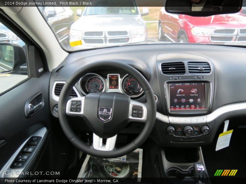 Pitch Black / Black 2014 Dodge Journey Limited