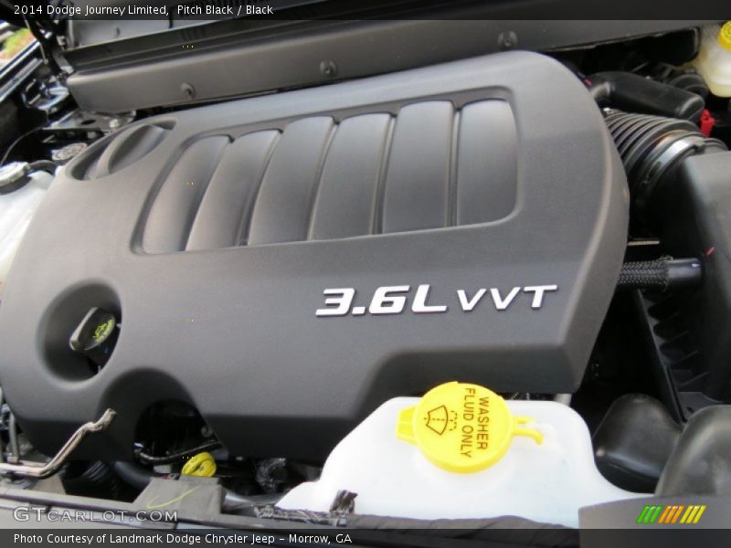 Pitch Black / Black 2014 Dodge Journey Limited