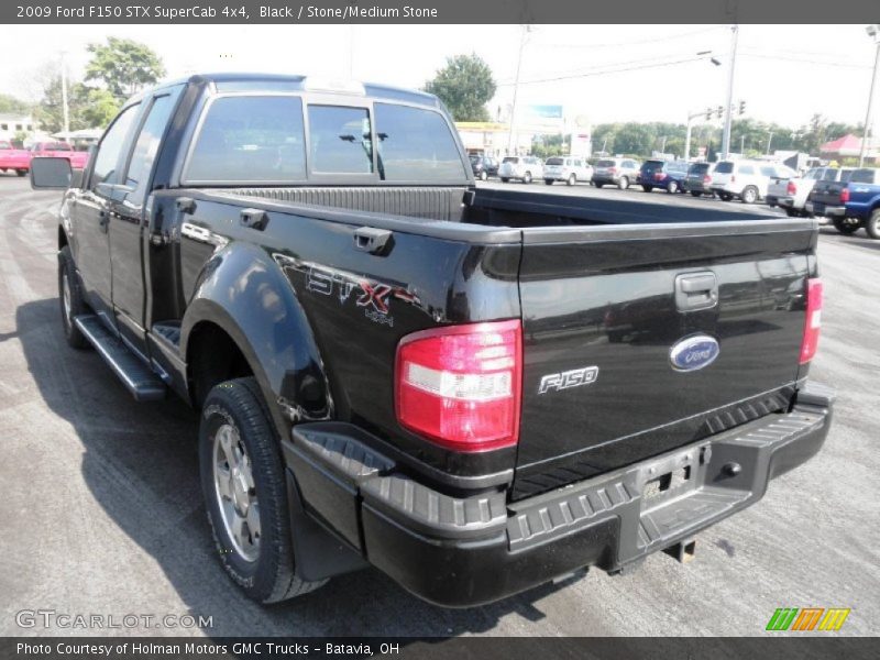 Black / Stone/Medium Stone 2009 Ford F150 STX SuperCab 4x4