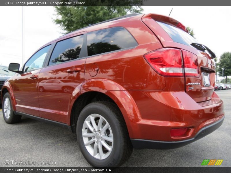 Copper Pearl / Black 2014 Dodge Journey SXT