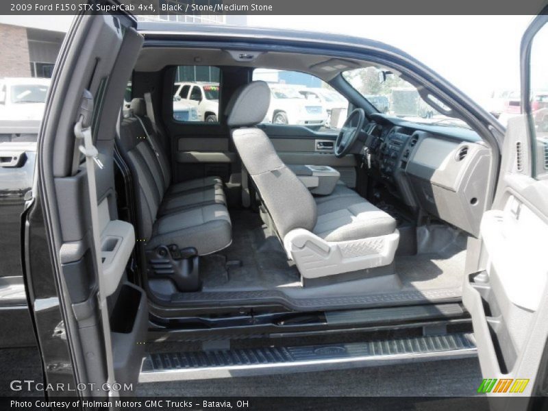  2009 F150 STX SuperCab 4x4 Stone/Medium Stone Interior