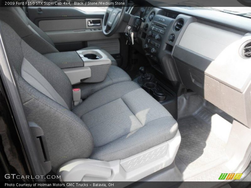 Black / Stone/Medium Stone 2009 Ford F150 STX SuperCab 4x4