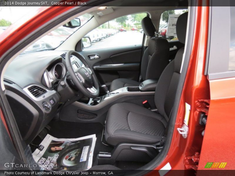 Copper Pearl / Black 2014 Dodge Journey SXT