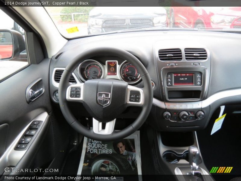 Copper Pearl / Black 2014 Dodge Journey SXT