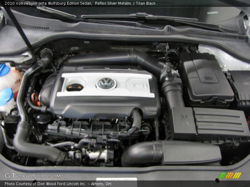 Reflex Silver Metallic / Titan Black 2010 Volkswagen Jetta Wolfsburg Edition Sedan