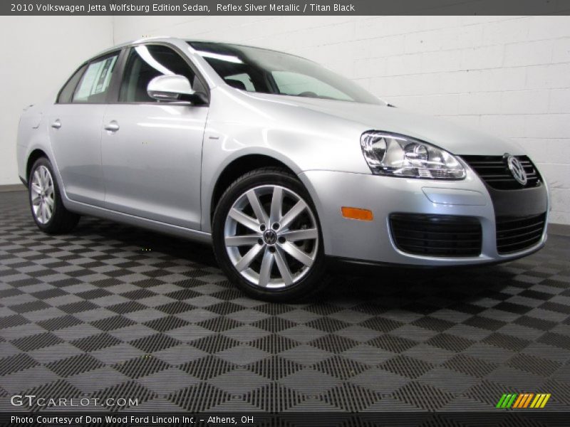 Reflex Silver Metallic / Titan Black 2010 Volkswagen Jetta Wolfsburg Edition Sedan