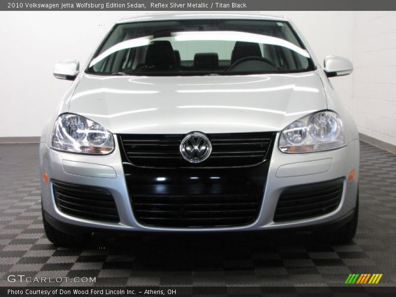 Reflex Silver Metallic / Titan Black 2010 Volkswagen Jetta Wolfsburg Edition Sedan