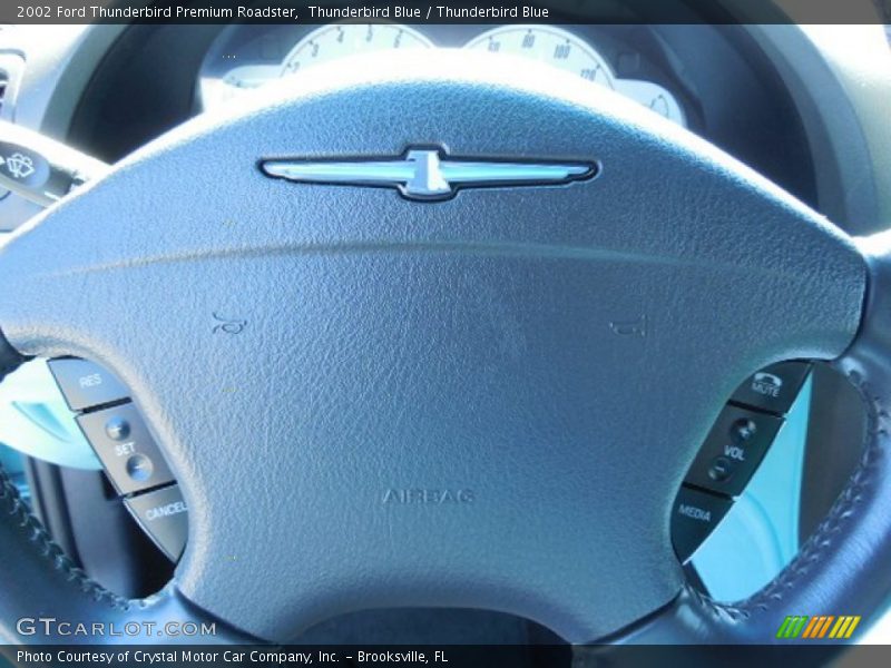 Thunderbird Blue / Thunderbird Blue 2002 Ford Thunderbird Premium Roadster
