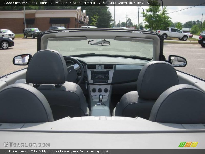 Silver Steel Metallic / Dark Slate Gray/Light Slate Gray 2008 Chrysler Sebring Touring Convertible