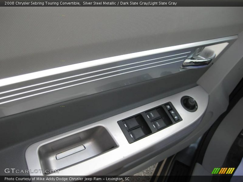 Silver Steel Metallic / Dark Slate Gray/Light Slate Gray 2008 Chrysler Sebring Touring Convertible
