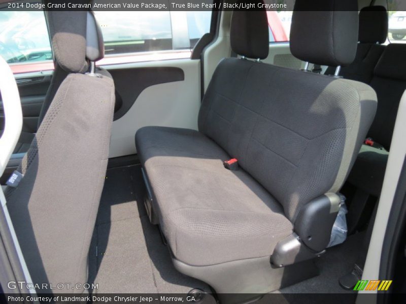 Rear Seat of 2014 Grand Caravan American Value Package