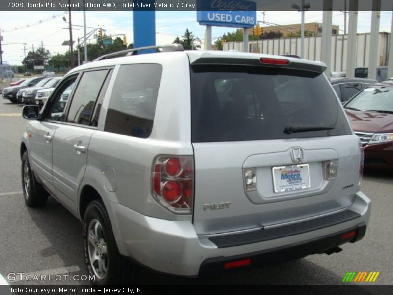 Billet Silver Metallic / Gray 2008 Honda Pilot Special Edition 4WD